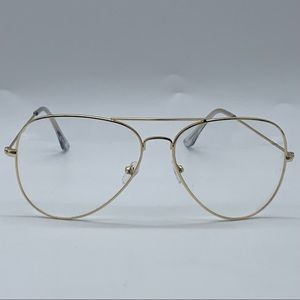 BP Aviator Blue Light Filtering Glasses in Gold